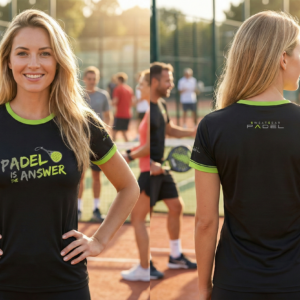 SweatGear Answer Dark Mens Padel T-Shirt