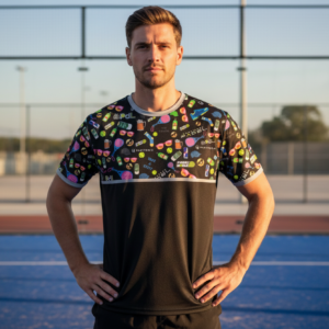 Black Dip, SweatGear Padel, Mens T-Shirt