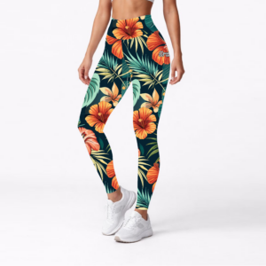 SweatGear Midnight Hibiscus Ladies Tight